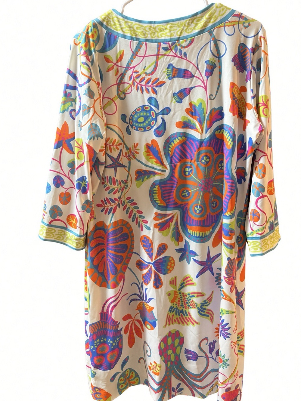 NWT Gretchen Scott Sea of Love Jersey Dress XL - Picture 7 of 7